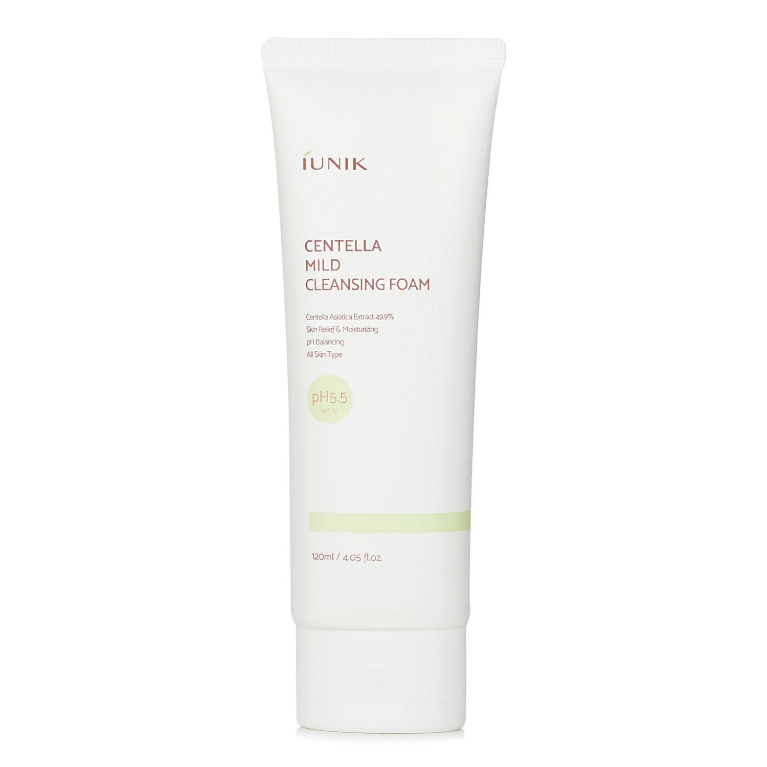 iUNIK Centella Mild Cleansing Foam  120ml/4.05oz