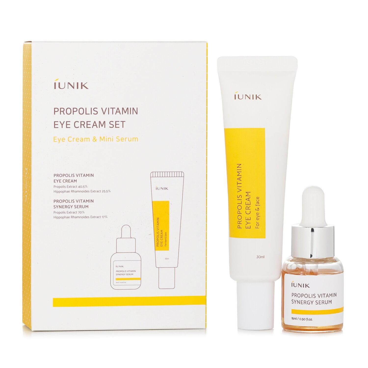 iUNIK Propolis Vitamin Eye Cream Set  2pcs