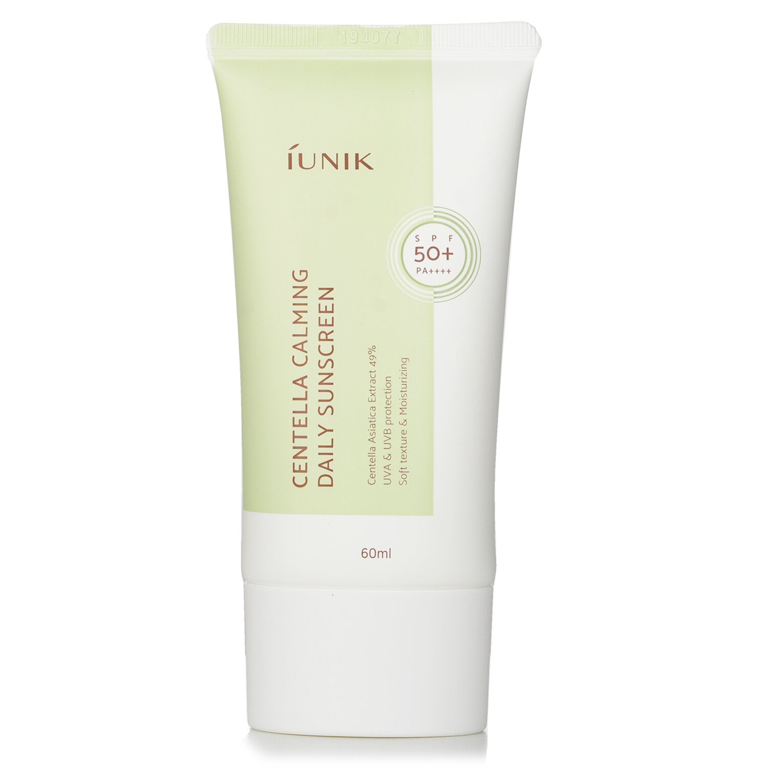 iUNIK Centella Calming Daily Sunscreen SPF50+  60ml/2.02oz