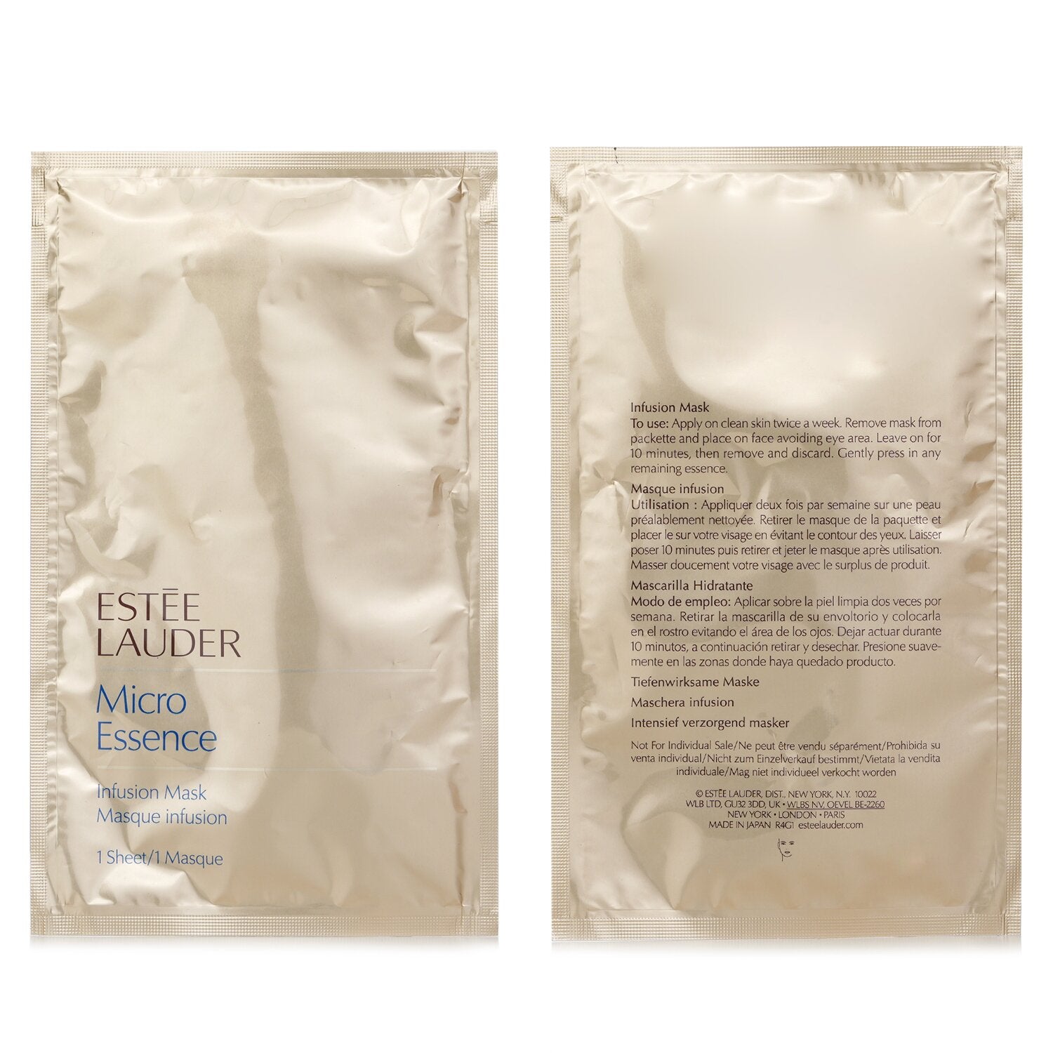 Estee Lauder Micro Essence Infusion Mask  1 sheet