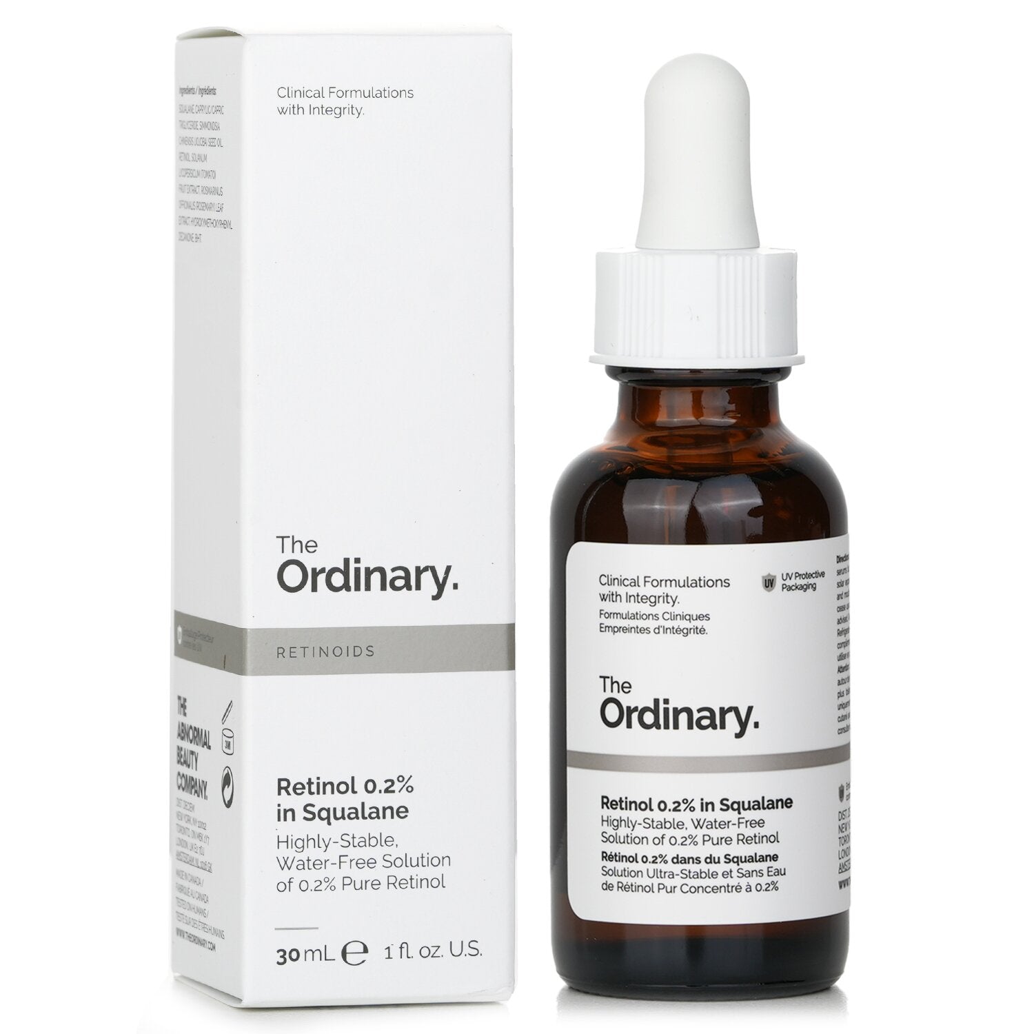 The Ordinary Retinol 0.2% in Squalane  30ml/1oz