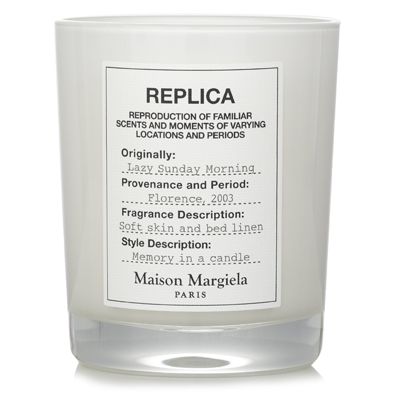 Maison Margiela Replica Lazy Sunday Morning Scented Candle  165g/5.82oz