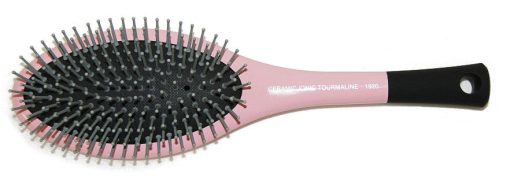 Revecen Everyday Oval Cushion Pin Brush Ceramic Ionic Tourmaline Pink