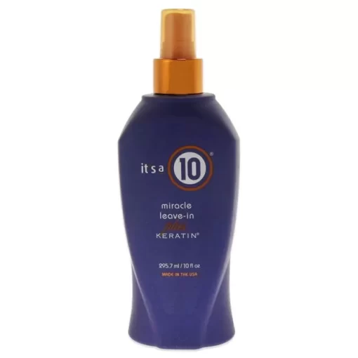 Miracle Leave In Plus Keratin by Its A 10 for Unisex - 10 oz Spray