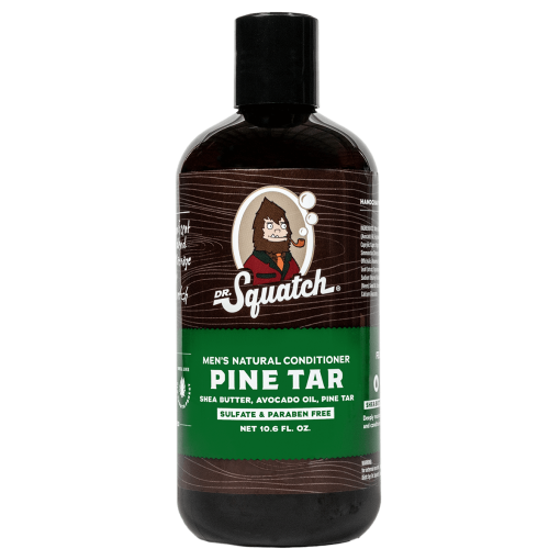 Dr. Squatch Men's Natural Conditioner Pine Tar 10.6 oz | Sulfate & Paraben Free