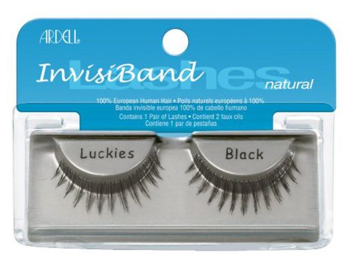 Ardell Natural (Invisiband) Lashes - Luckies Black