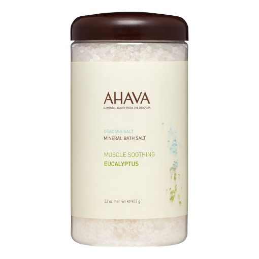 Muscle Smoothing Eucalyptus - Ahava Mineral Bath Salt 32 oz | Dead Sea Salt