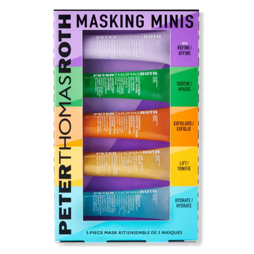 Peter Thomas Roth Masking Minis 5-Piece Mask | Refine | Soothe | Exfoliate | Lift | Hydrate