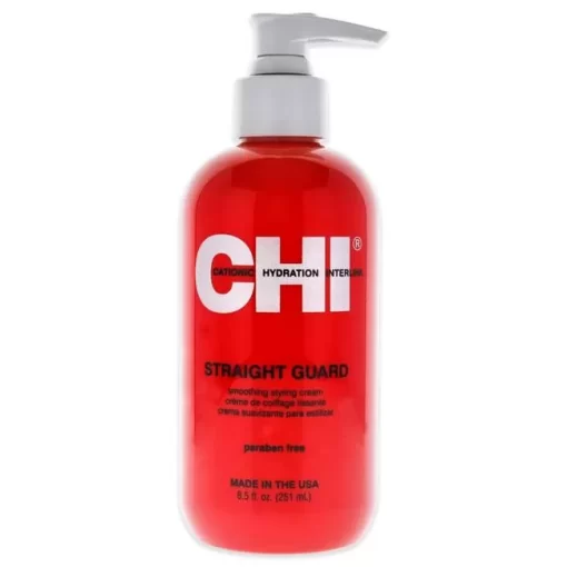 Straight Guard Smoothing Styling Cream by Chi for Unisex - 8.5 oz Cream