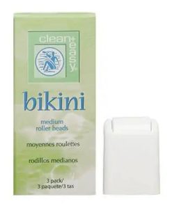 Clean+Easy Bikini Medium Roller Heads Refills 3 Pack