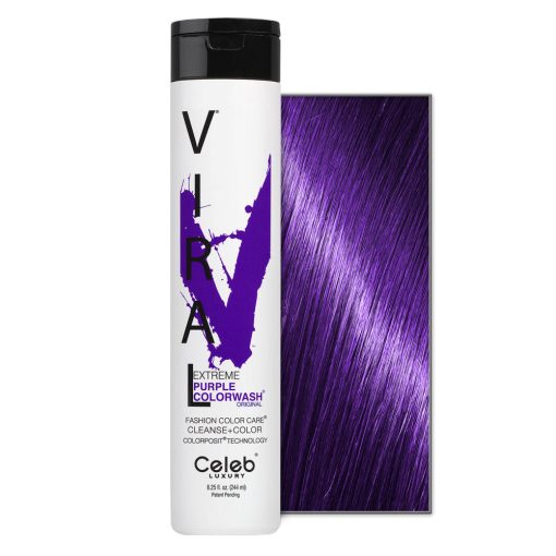 Celeb Luxury Viral Extreme Colorwash Purple Shampoo 8.25 oz