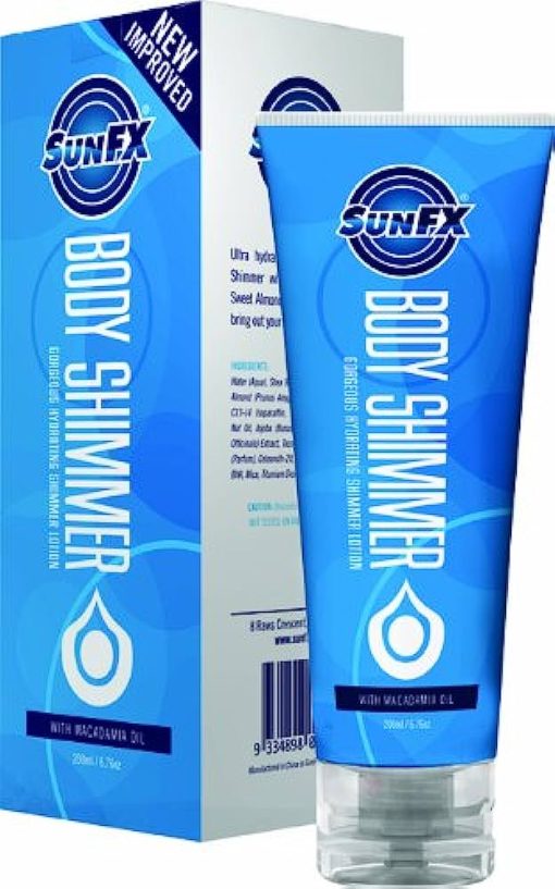 SunFX Body Shimmer Gorgeous Hydrating Summer Lotion 6.76 oz