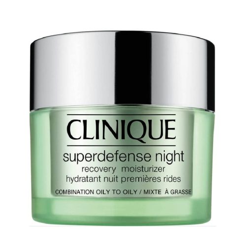 Superdefense Night Recovery Moisturizer - Combination Oily To Oily by Clinique for Women - 1.7 oz Moisturizer