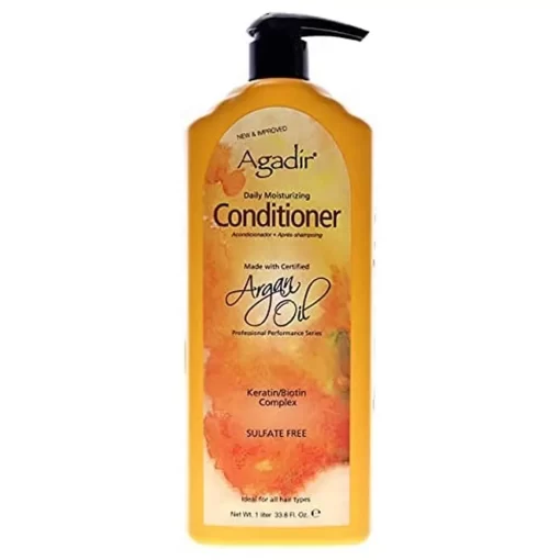 Argan Oil Daily Moisturizing Conditioner by Agadir for Unisex - 33.8 oz Conditioner