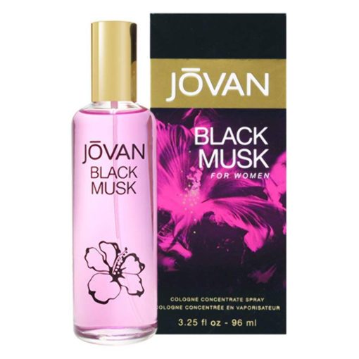 Jovan Black Musk by Jovan for Women - 3.25 oz Cologne Concentrate Spray