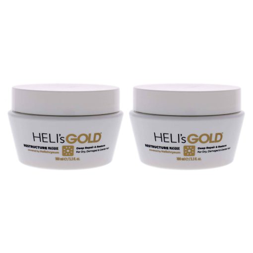 Restructure Masque by Helis Gold for Unisex - 3.3 oz Masque - Pack of 2