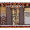 Cuba Jungle Tiger by Cuba for Women - 3 Pc Gift Set 3.3oz EDP Spray, 6.7oz Deodorant Body Spray, 4.3oz Body Lotion