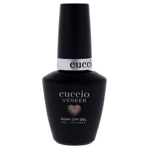 Veener Soak Off Gel - Rose Gold Slippers by Cuccio Colour for Women - 0.44 oz Nail Polish