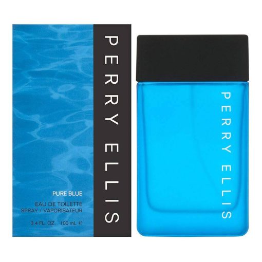 Perry Ellis Pure Blue by Perry Ellis for Men - 3.4 oz EDT Spray