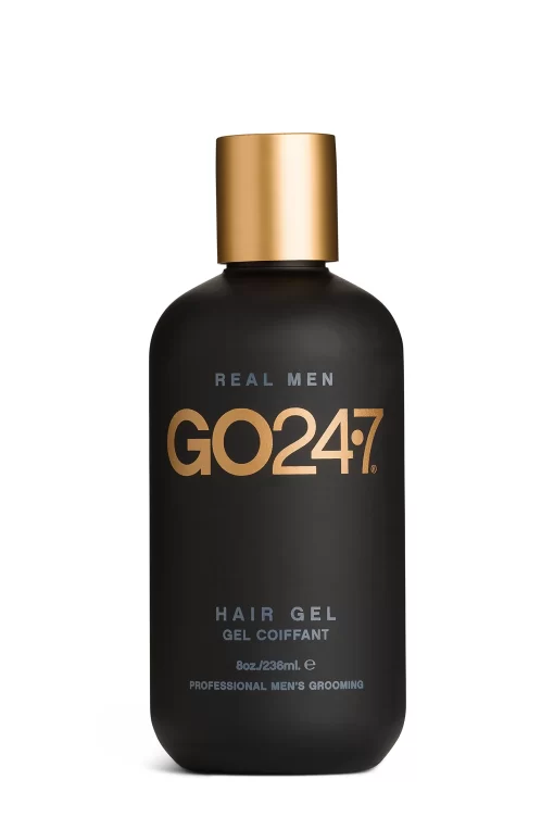 Real Men Hair Gel by GO247 for Men - 8 oz Gel