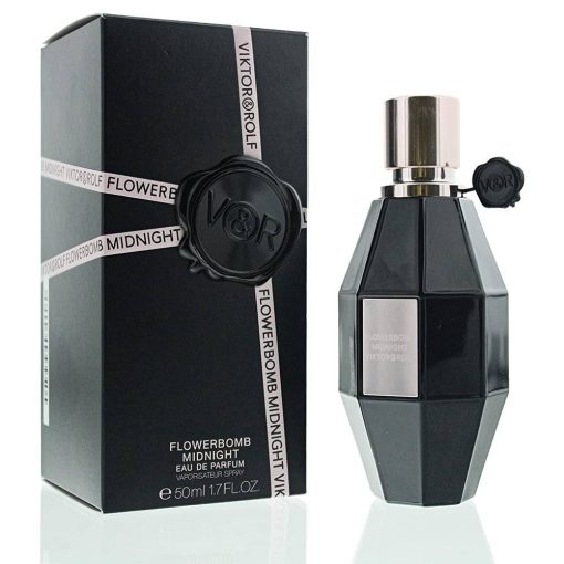 Flowerbomb Midnight by Viktor and Rolf for Women - 1.7 oz EDP Spray