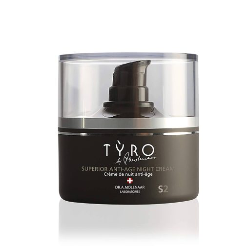 Superior Anti-Age Night Cream by Tyro for Unisex - 1.69 oz Cream