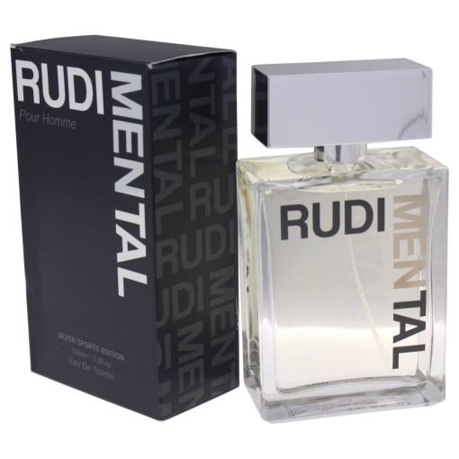 Rudimental Silver Sports Edition by Rudimental for Men - 3.3 oz EDT Spray