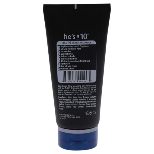 He Is A 10 Miracle Defining Gel by Its A 10 for Men - 5 oz Gel