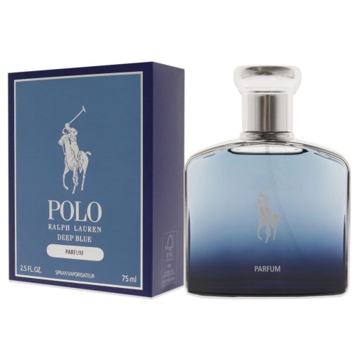 Polo Deep Blue by Ralph Lauren for Men - 2.5 oz Parfum Spray