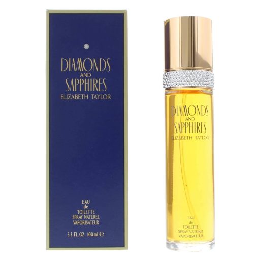 Diamonds and Sapphires by Elizabeth Taylor for Women - 3.3 oz EDT Spray