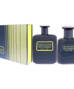 Riflesso Blue Vibe by Trussardi for Men - 2 Pc Gift Set 3.4 oz EDT Spray, 1oz EDT Spray