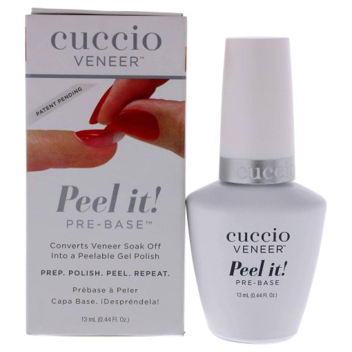 Veneer Peel It Pre-Base by Cuccio Pro for Women - 0.44 oz Nail Remover