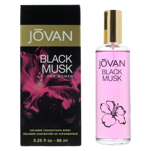 Jovan Black Musk by Jovan for Women - 3.25 oz Cologne Concentrate Spray