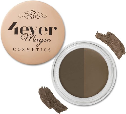 4Ever Magic Magic Dazzle Brown Double Shade Seductive Eyebrow Gel 0.14 oz