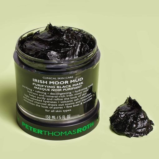 Irish Moor Mud Purifying Black Mask - All Skin Types by Peter Thomas Roth for Unisex - 5 oz Mask