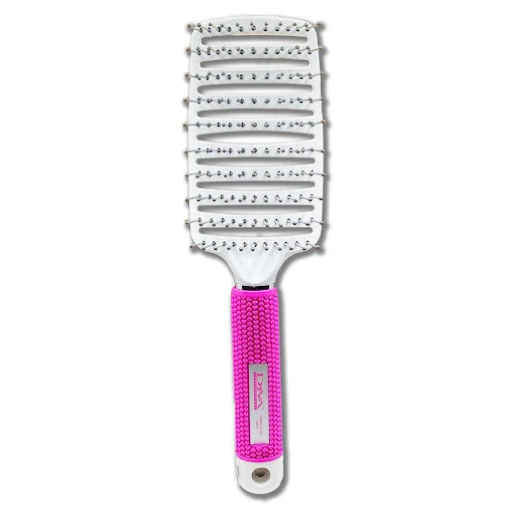 Diva Professional Ceramic & Ionic Curve Vent Styling Brush Pink MV10