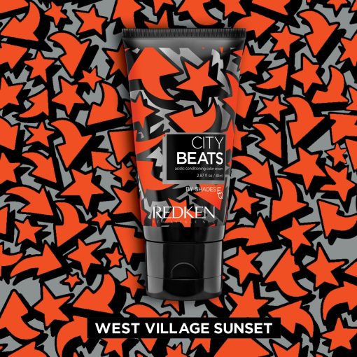 West Village Sunset - Redken City Beats by Shades EQ 2.87 Oz | Hair Color | Acidic Conditioning Color Cream