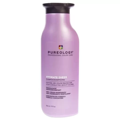 Hydrate Sheer Shampoo by Pureology for Unisex - 9 oz Shampoo