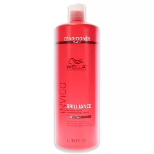 Invigo Brilliance Conditioner For Coarse Hair by Wella for Unisex - 33.8 oz Conditioner