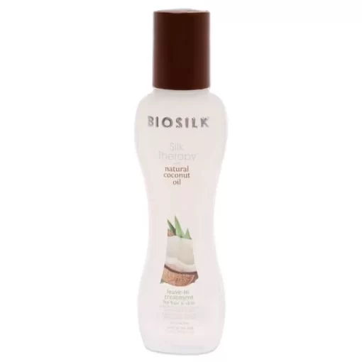 Silk Therapy with Organic Coconut Oil Leave-In Treatment by Biosilk for Unisex - 2.26 oz Treatment