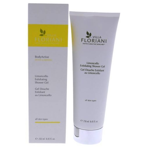 Bodyactive Exfoliating Shower Gel - Limoncello By Villa Floriani For Women - 8.45 Oz Shower Gel