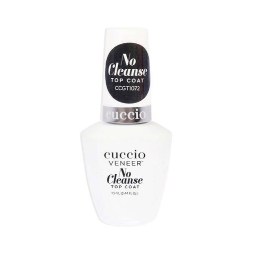 Pro No Cleanse Top Coat by Cuccio Colour for Women - 0.5 oz Top Coat