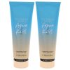 Aqua Kiss Fragrance Lotion by Victorias Secret for Women - 8 oz Body Lotion - Pack of 2