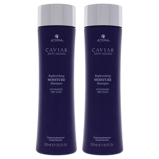 Caviar Anti Aging Replenishing Moisture Shampoo by Alterna for Unisex - 8.5 oz Shampoo - Pack of 2