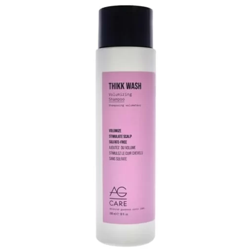 Thikk Wash Volumizing Shampoo by AG Hair Cosmetics for Unisex - 10 oz Shampoo