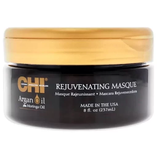 Argan Oil Plus Moringa Oil Rejuvenating Masque by CHI for Unisex - 8 oz Masque