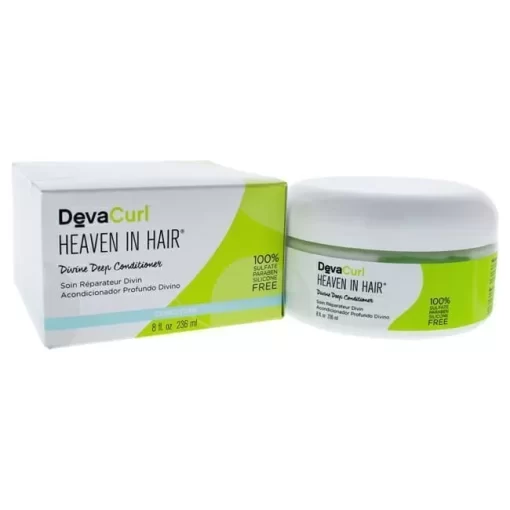 Heaven In Hair Divine Deep Conditioner by DevaCurl for Unisex - 8 oz Treatment