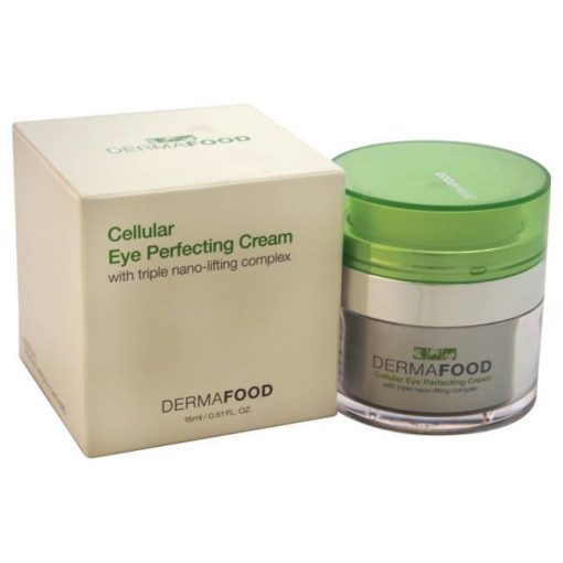 DermaFood Cellular Eye Perfecting Cream by LashFood for Unisex - 0.51 oz Cream