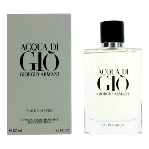 Acqua Di Gio By Giorgio Armani, 4.2 Oz Eau De Parfum Spray Refillable For Men