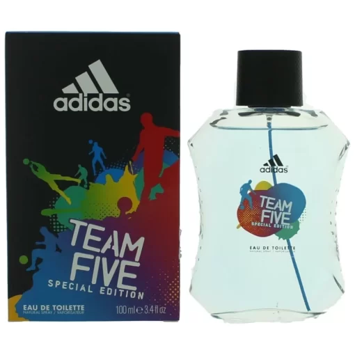 Adidas Team Five By Adidas, 3.4 Oz Eau De Toilette Spray For Men